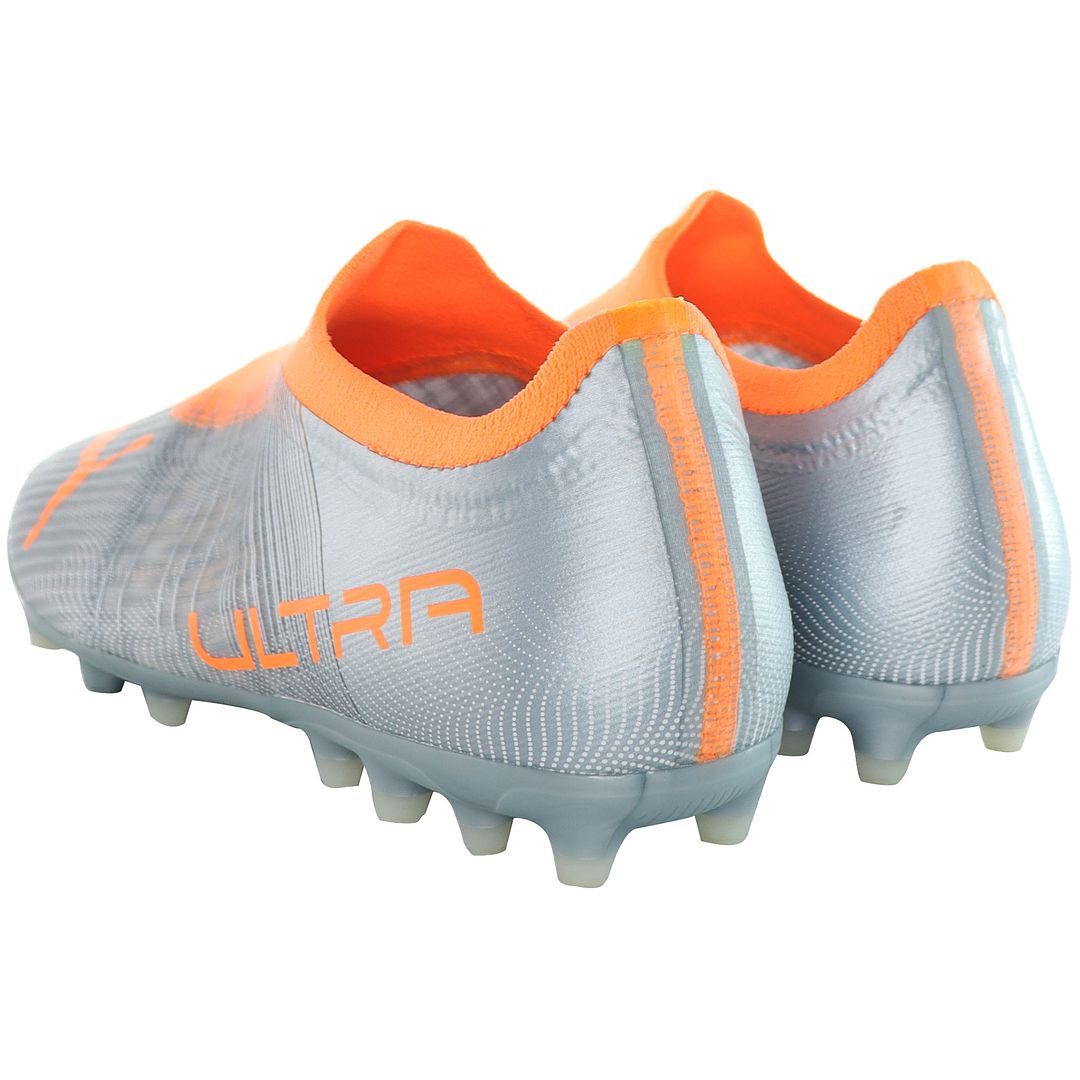 Puma Ultra 3.4 MG Kids Silver Football Boots