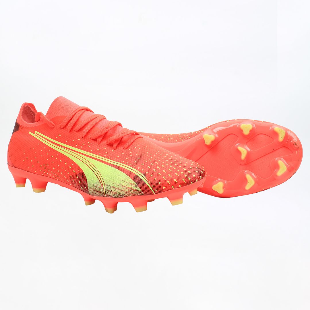 Puma Ultra Match FG/AG Red Mens Football Boots No Box