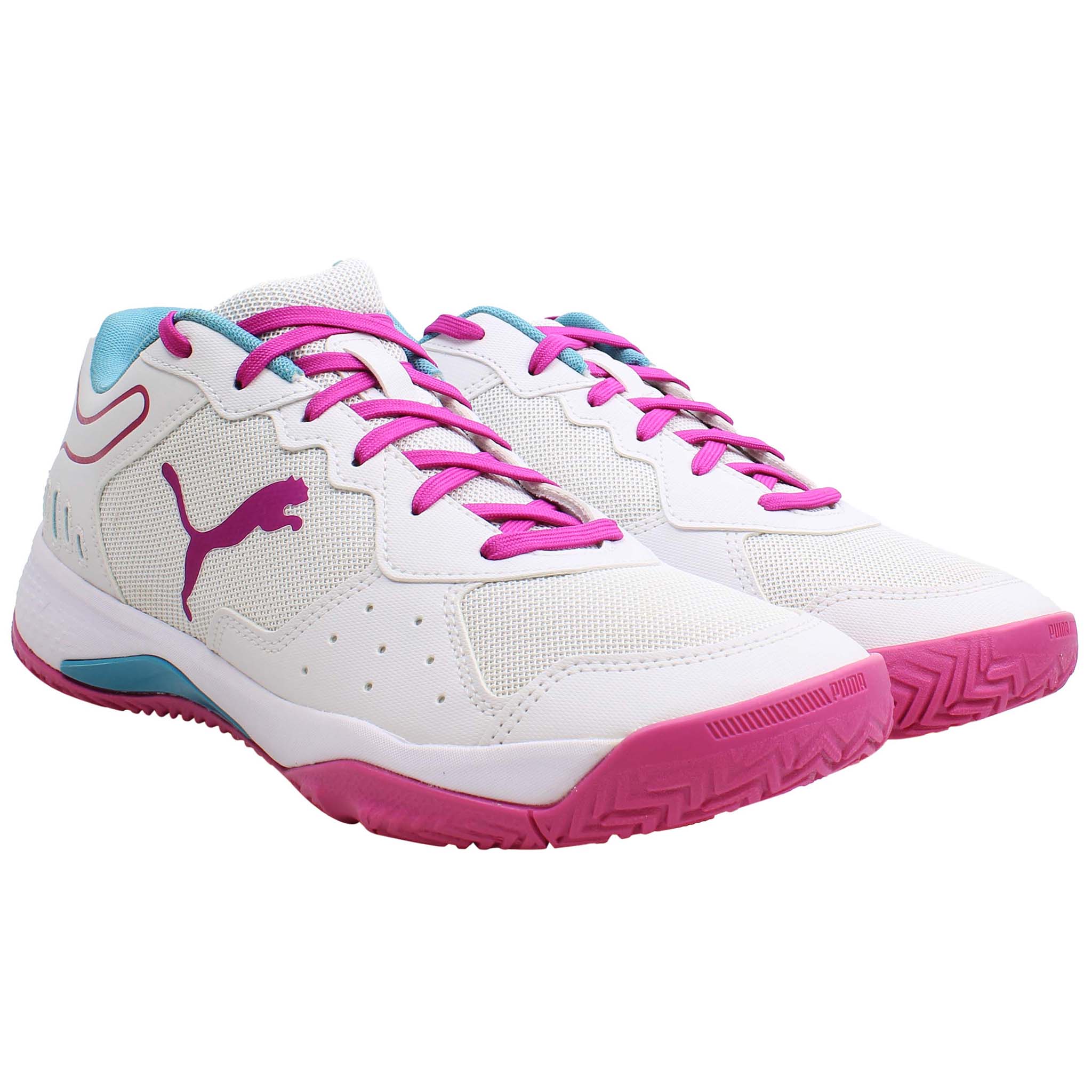 Puma Solarsmash RCT Womens White Padel Shoes