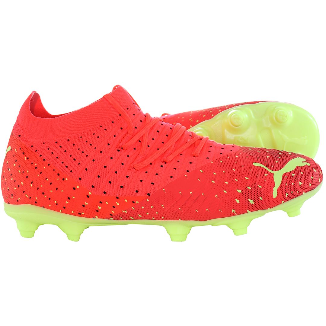 Puma Future 3.4 FG/AG Kids Orange Football Boots