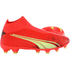 Puma Ultra Match+ LL FG/AG Mens Orange Football Boots