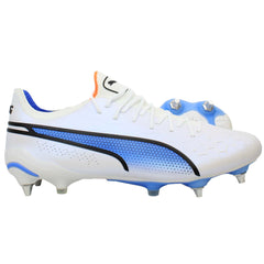 Puma King Ultimate MxSG Mens White Football Boots