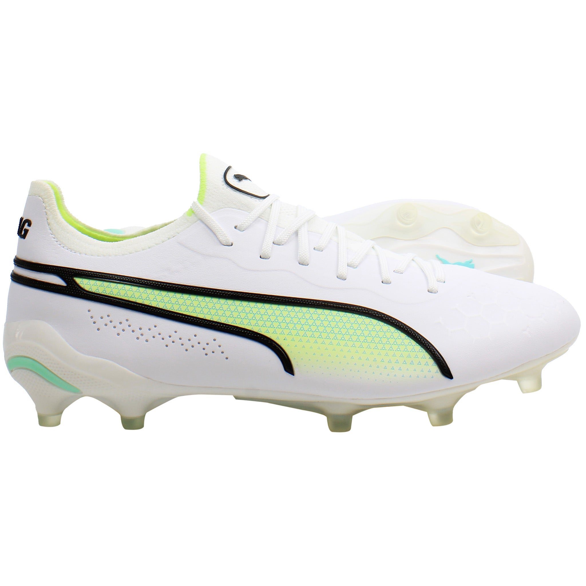 Puma King Ultimate FG/AG Womens White Football Boots