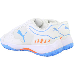 Puma Solarsmash RCT Kids White Padel Shoes