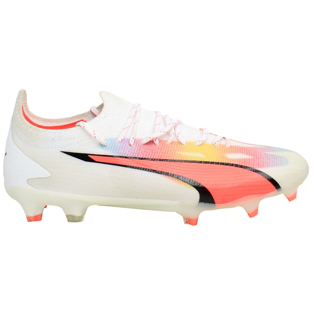 Puma Ultra Ultimate FG/AG Mens White Football Boots