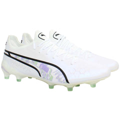 Puma King Ultimate Brilliance FG/AG Womens White Football Boots