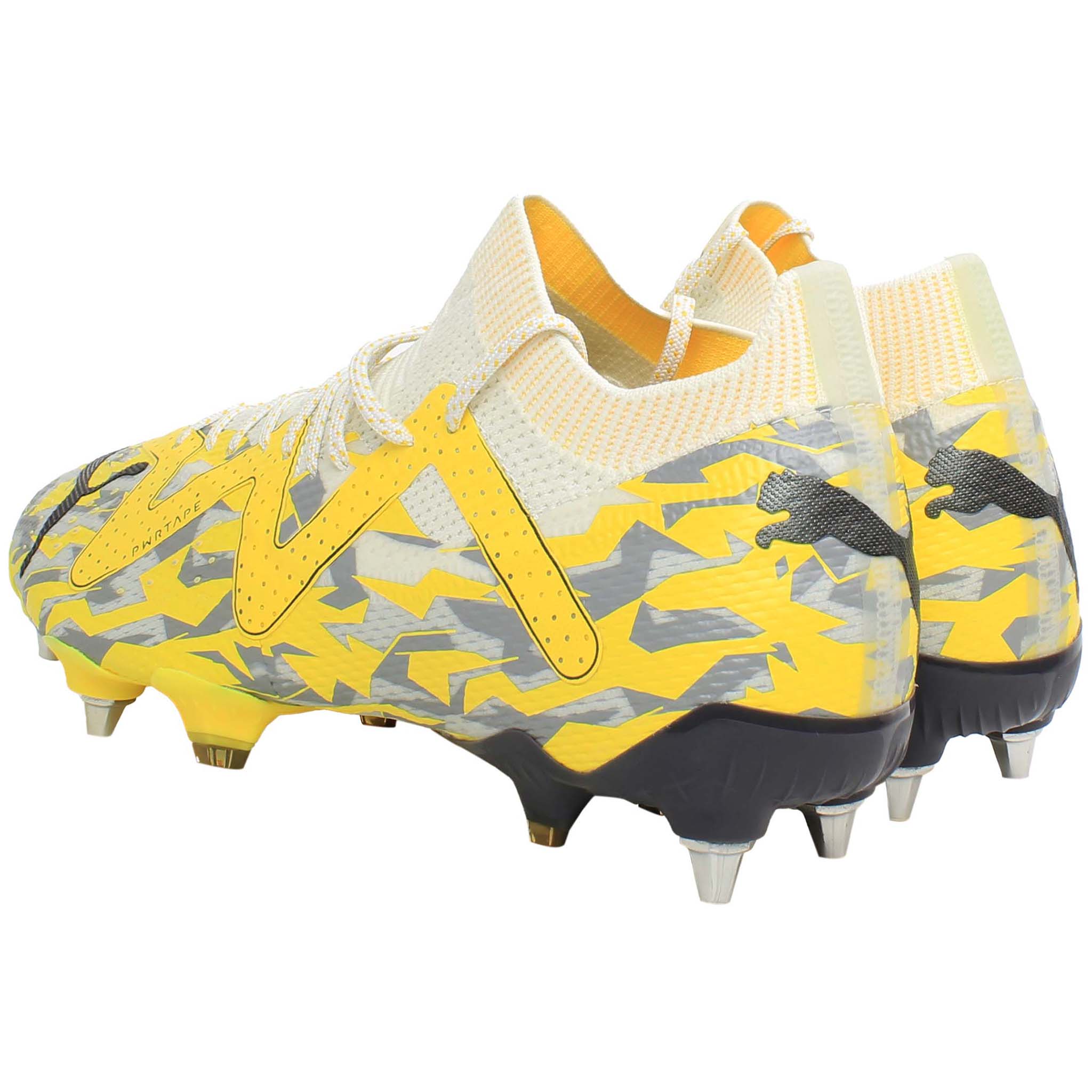 Puma Future Ultimate MxSG Mens Yellow/Grey Football Boots