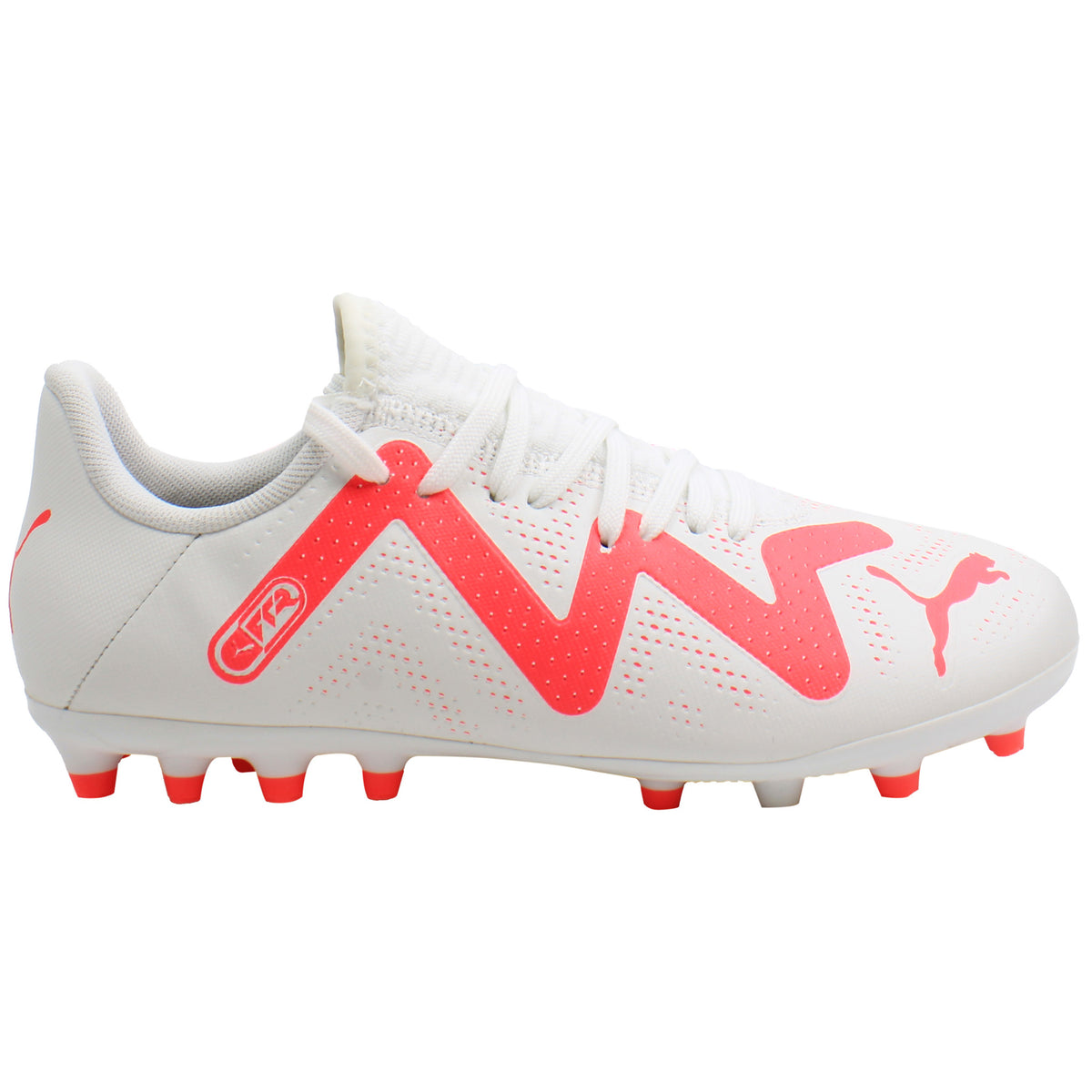 Puma Future Play MG Jr Kids White Football Boots