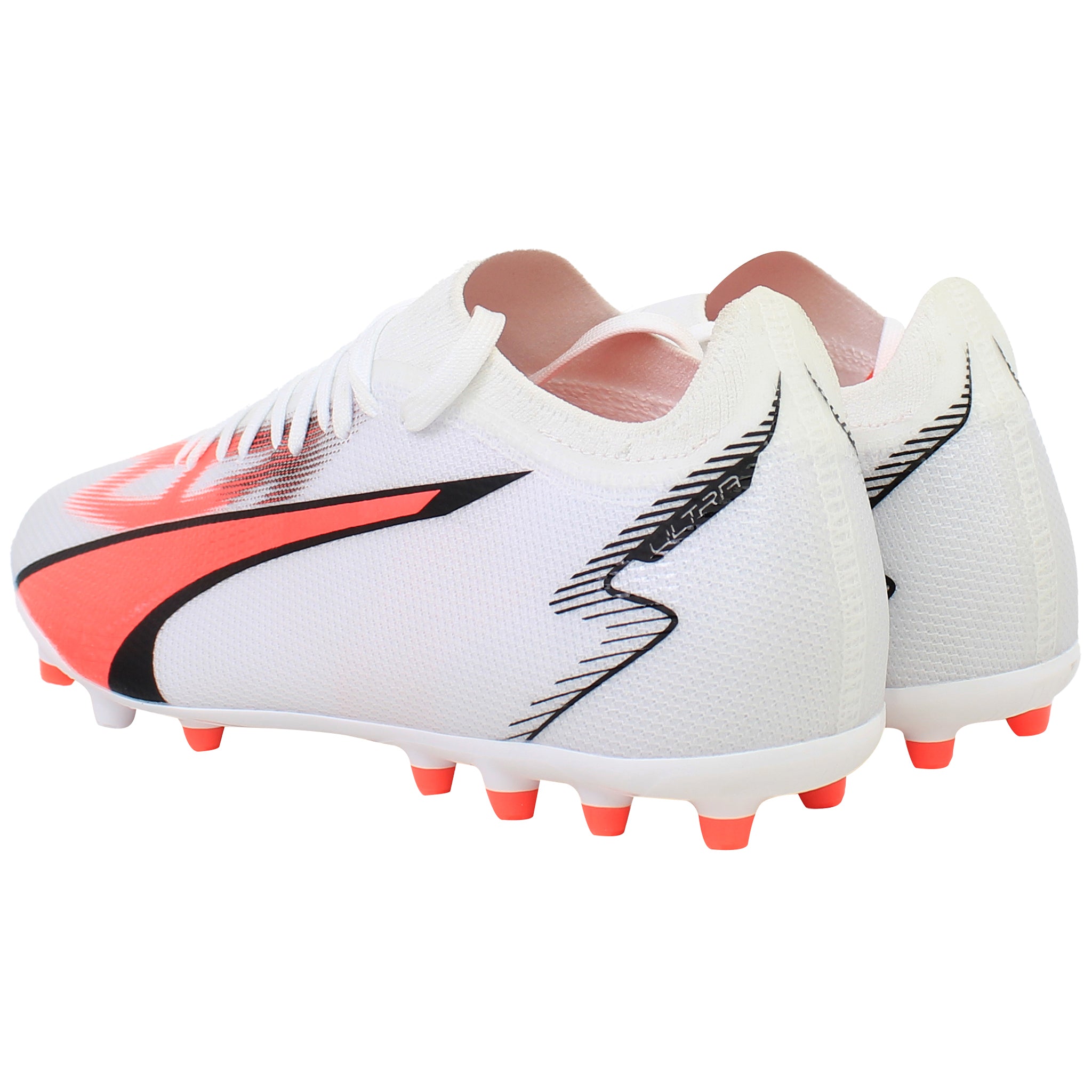 Puma Ultra Match MG Mens White Football Boots