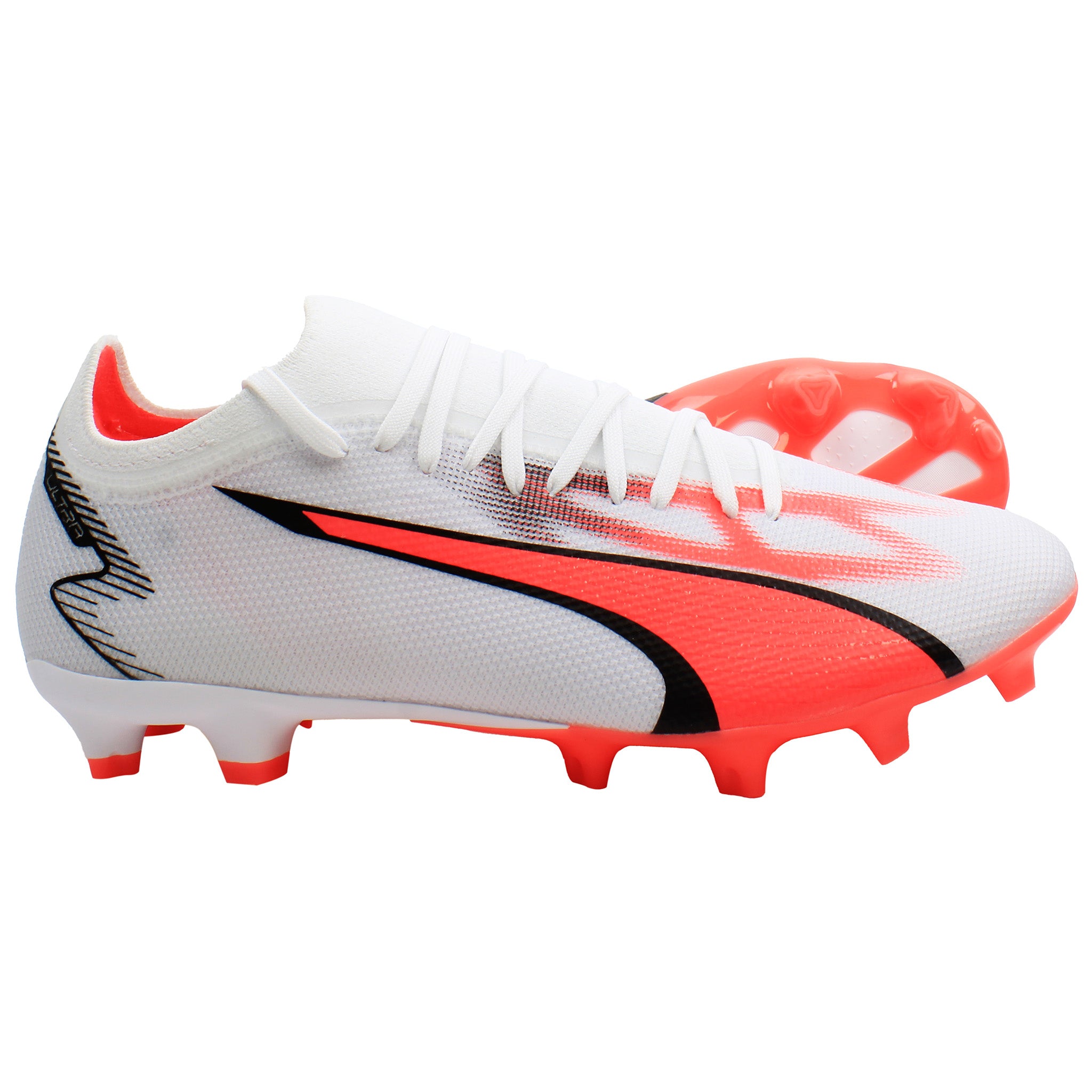 Puma Ultra Match FG/AG Womens White Football Boots