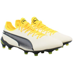 Puma King Ultimate FG/AG Mens Off White Football Boots