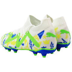 Puma Future Match x Neymar FG/AG Kids White Football Boots