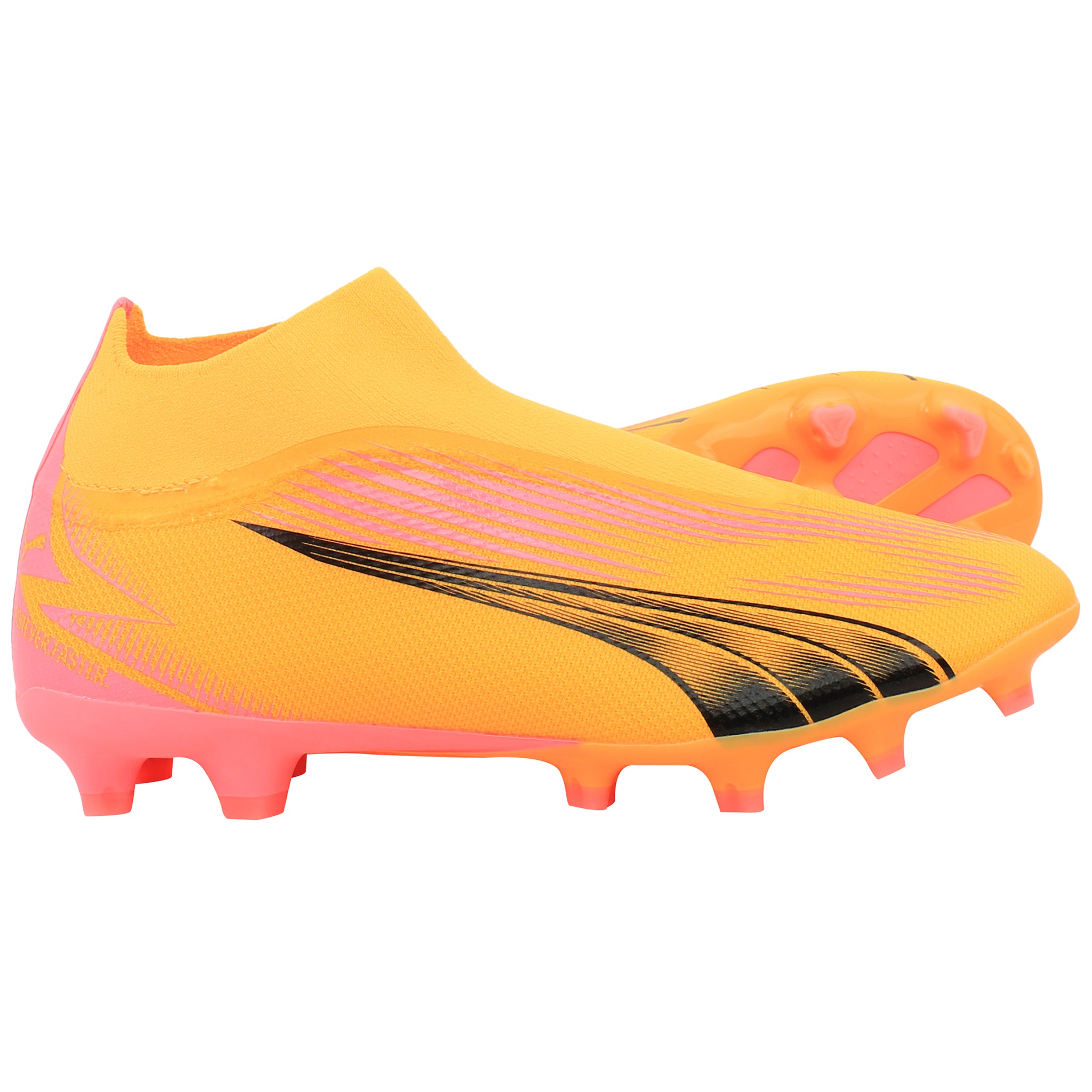 Puma Ultra Match+ LL FG/AG Mens Orange Football Boots