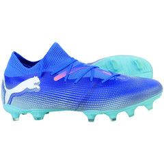Puma Future 7 Match FG/AG Mens Blue Football Boots