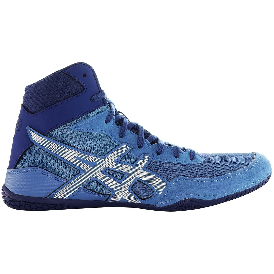 Asics Matcontrol 2 Mens Blue Wrestling Trainers