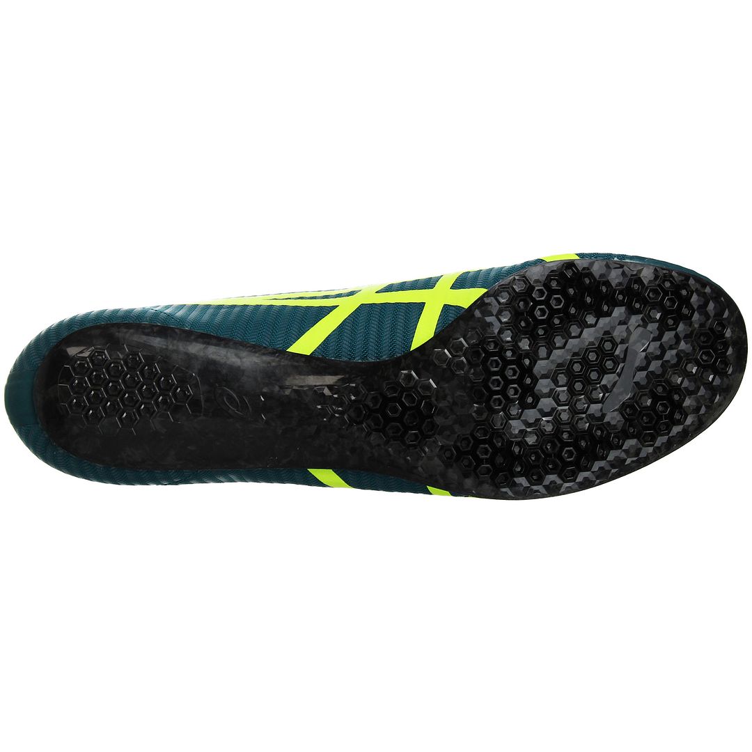 Asics MetaSprint Mens Green Running Trainers