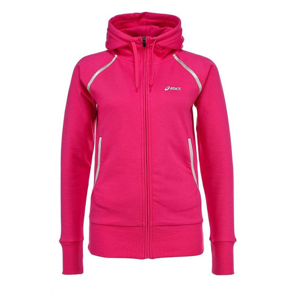 Asics Knit Womens Pink Track Jacket