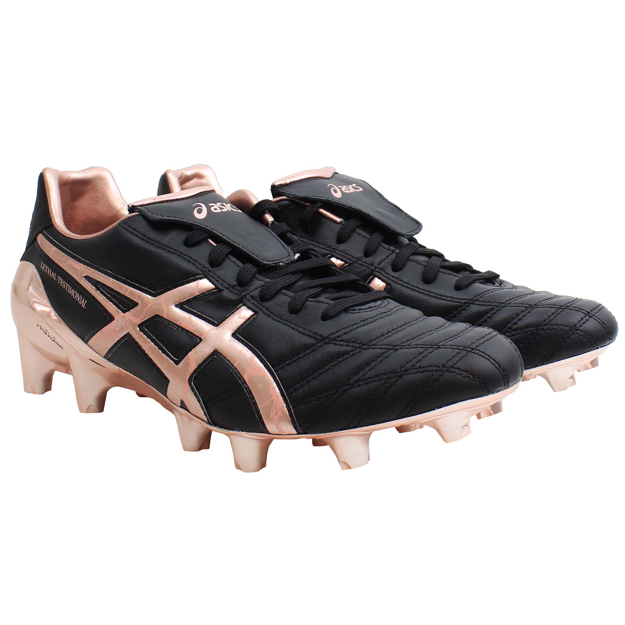 Asics Lethal Testimonial 4 IT L.E. Mens Black Rugby Shoes