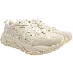 Hoka One Clifton L Unisex Beige Trainers