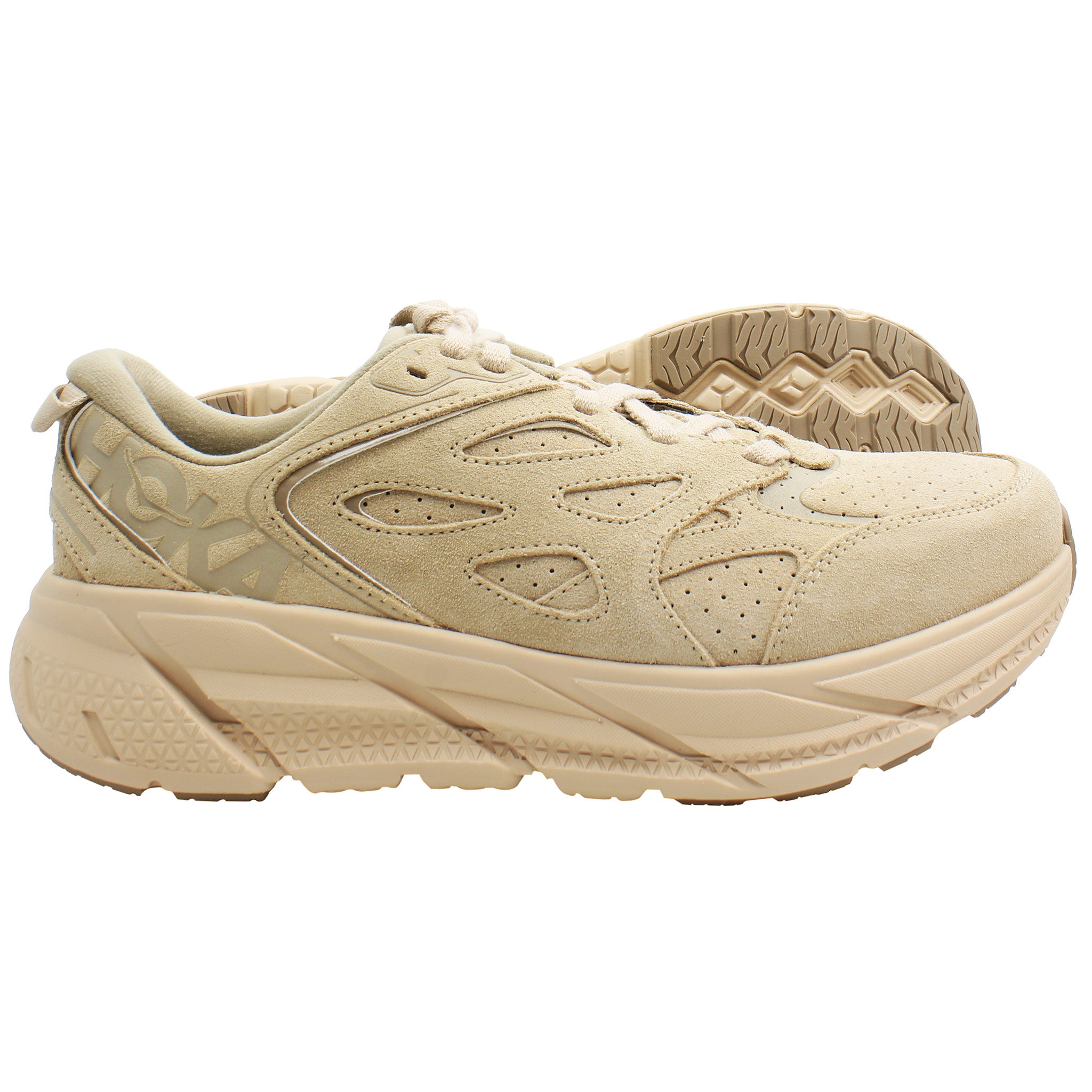 Hoka One Clifton L Unisex Brown Trainers