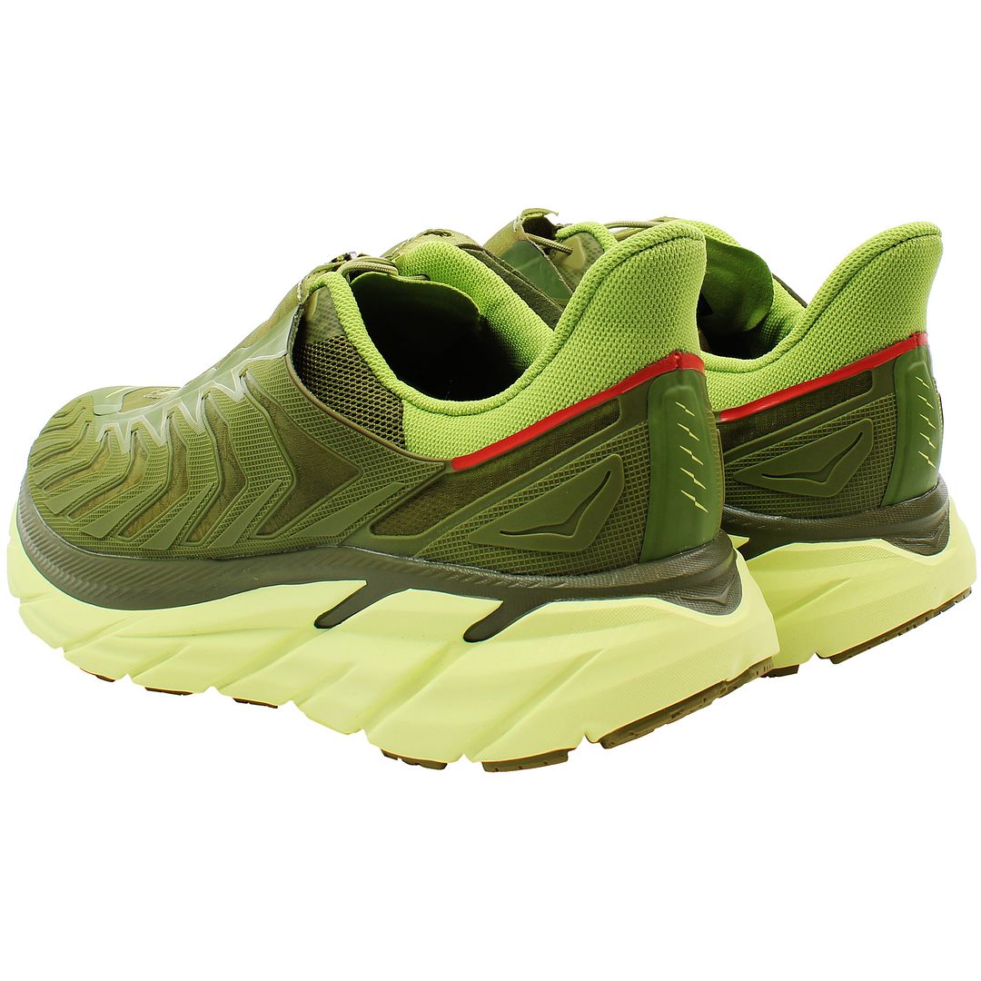 Hoka Project Clifton Mens Green Trainers