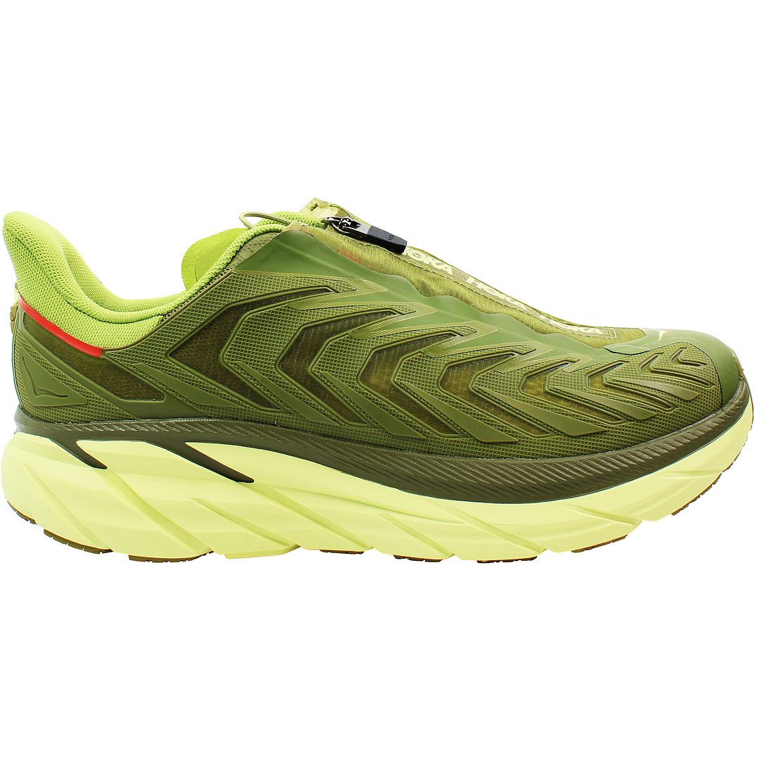 Hoka Project Clifton Mens Green Trainers