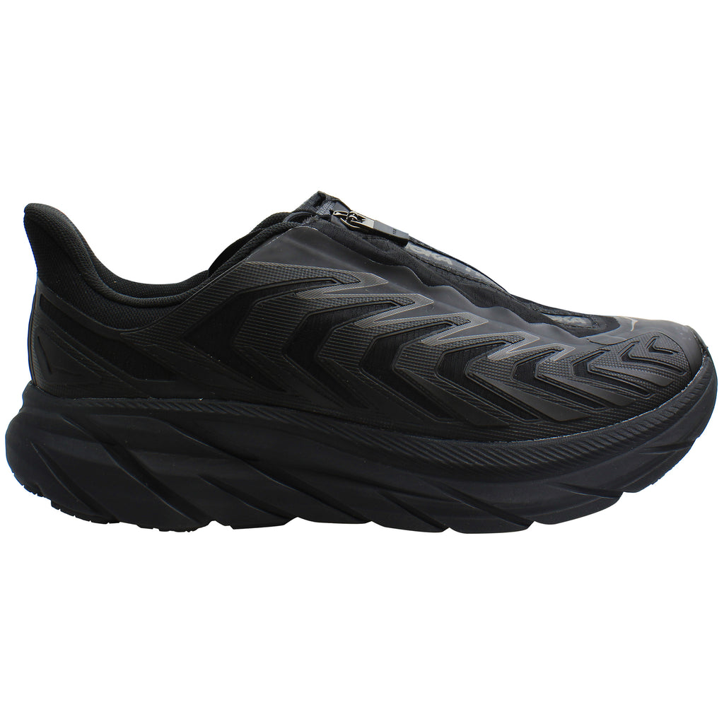 Hoka One Project Clifton Unisex Black Running Shoes