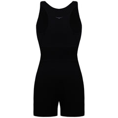 Hoka Logo Womens Black Playsuit