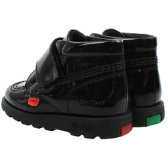 Kickers Fragma Hi Shine MTO Kids Black Boots