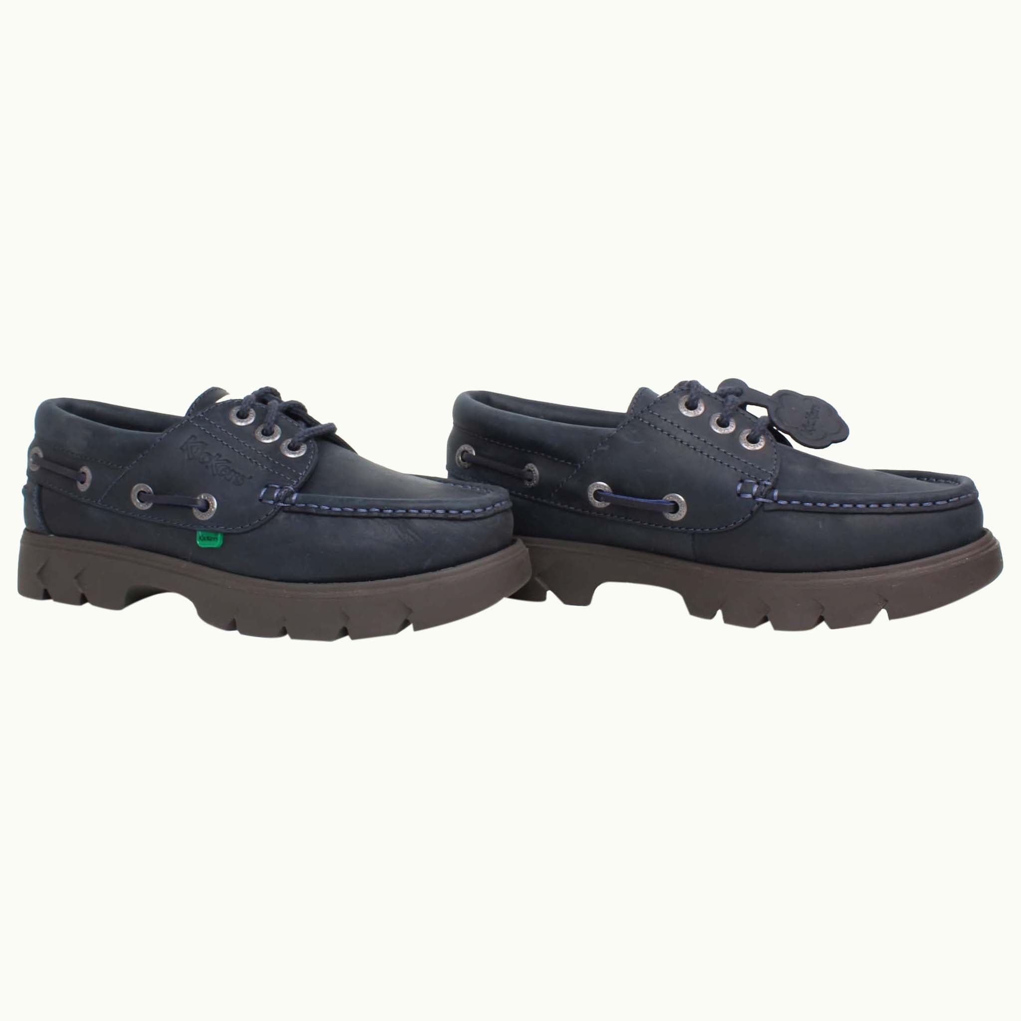 Kickers Lennon Mens Navy Shoes NO BOX