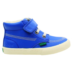 Kickers Kacey Hi Kids Blue Shoes