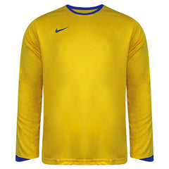 Nike Logo Mens Yellow Football Shirt