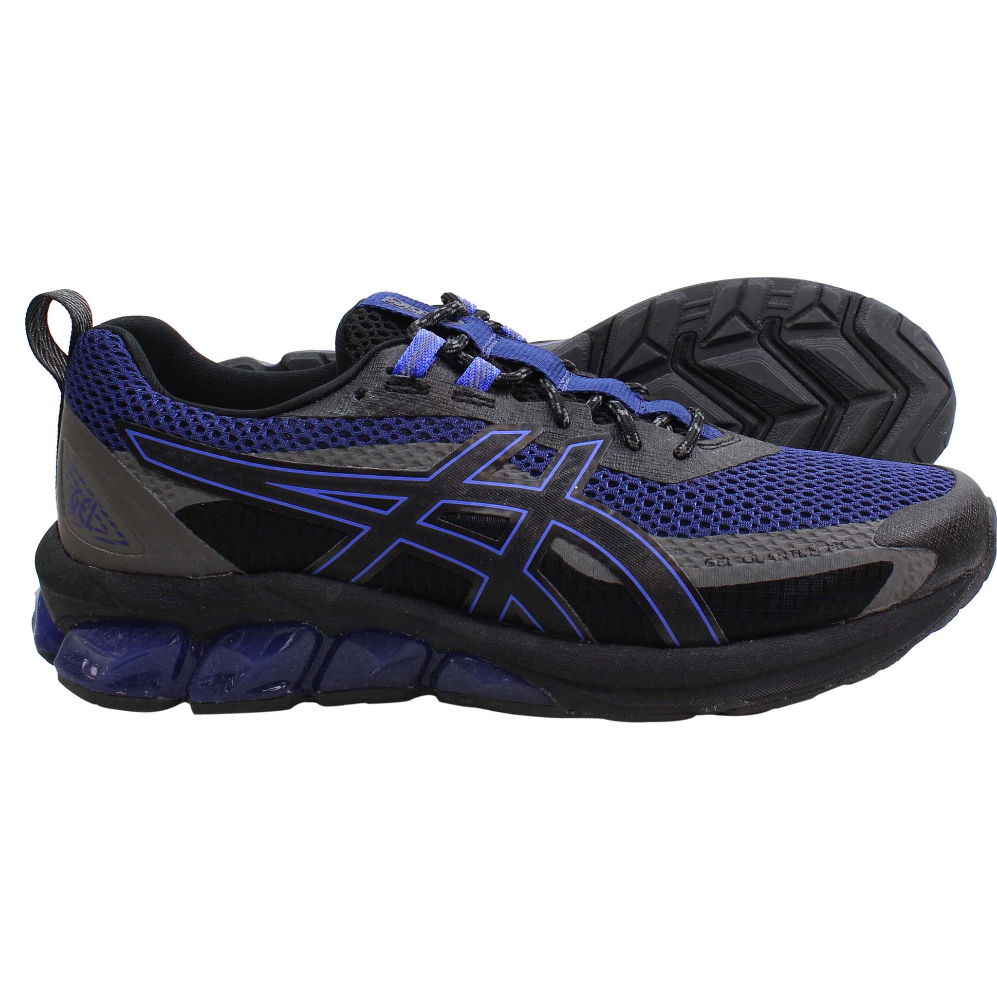 Asics Gel-Quantum 180 VII Mens Black/Navy Trainers