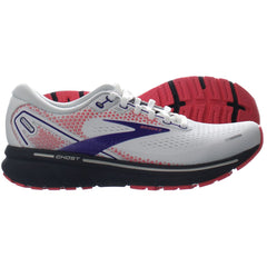 Brooks Ghost 14 Womens White Running Trainers