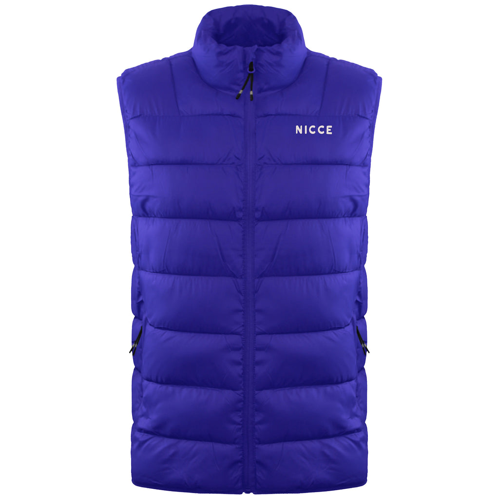 Nicce Skyline Mens Purple Gilet