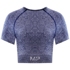 MyProtein Curve Womens Galaxy Blue Crop Top