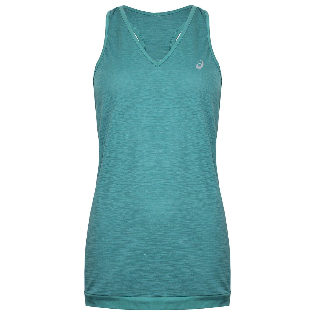 Asics fuzeX Womens Teal Tank Top