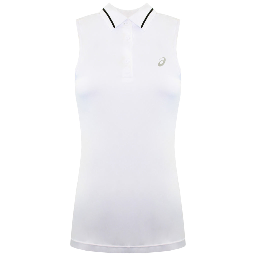 Asics Club Womens White Tennis Vest