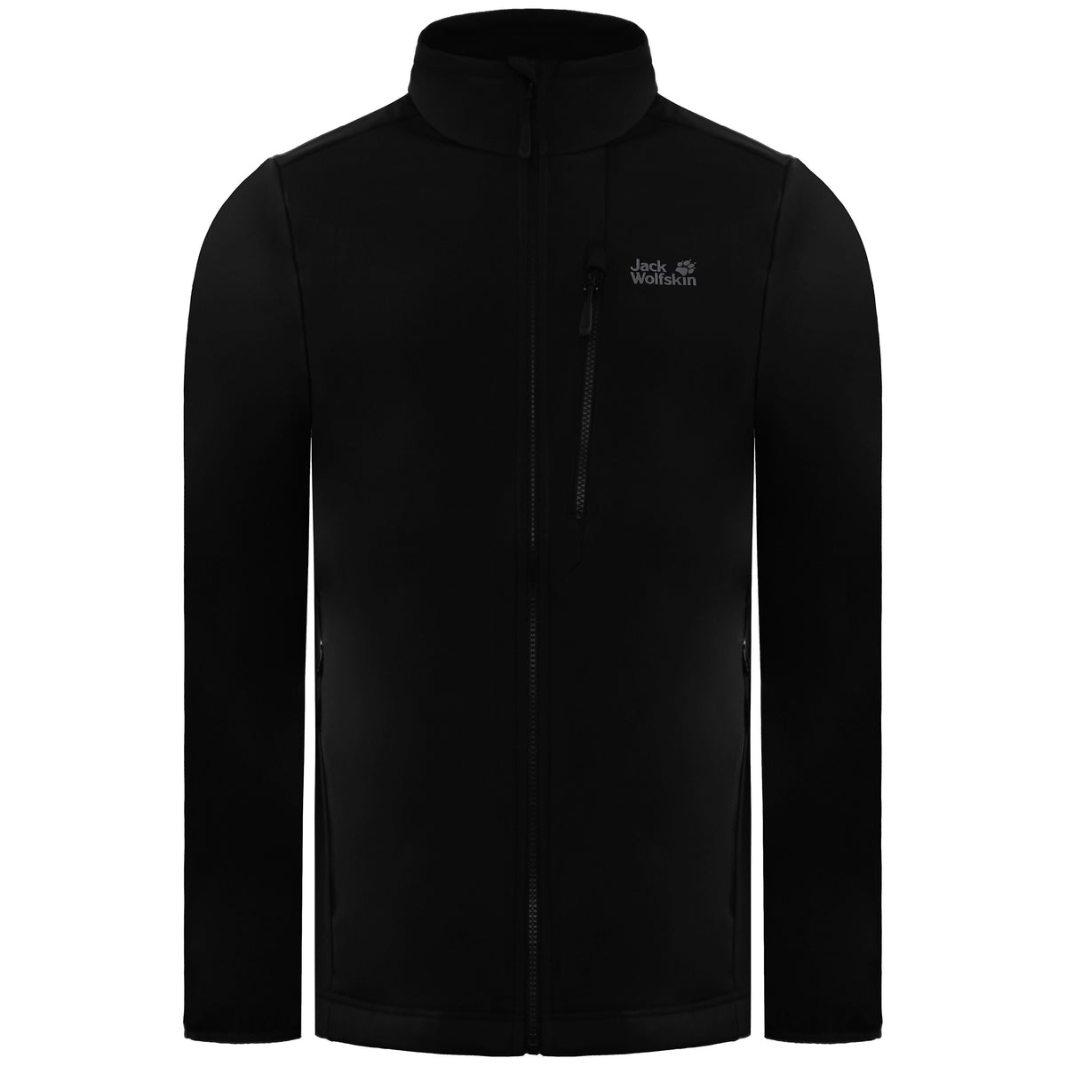 Jack Wolfskin Whirlwind Mens Black Softshell Jacket