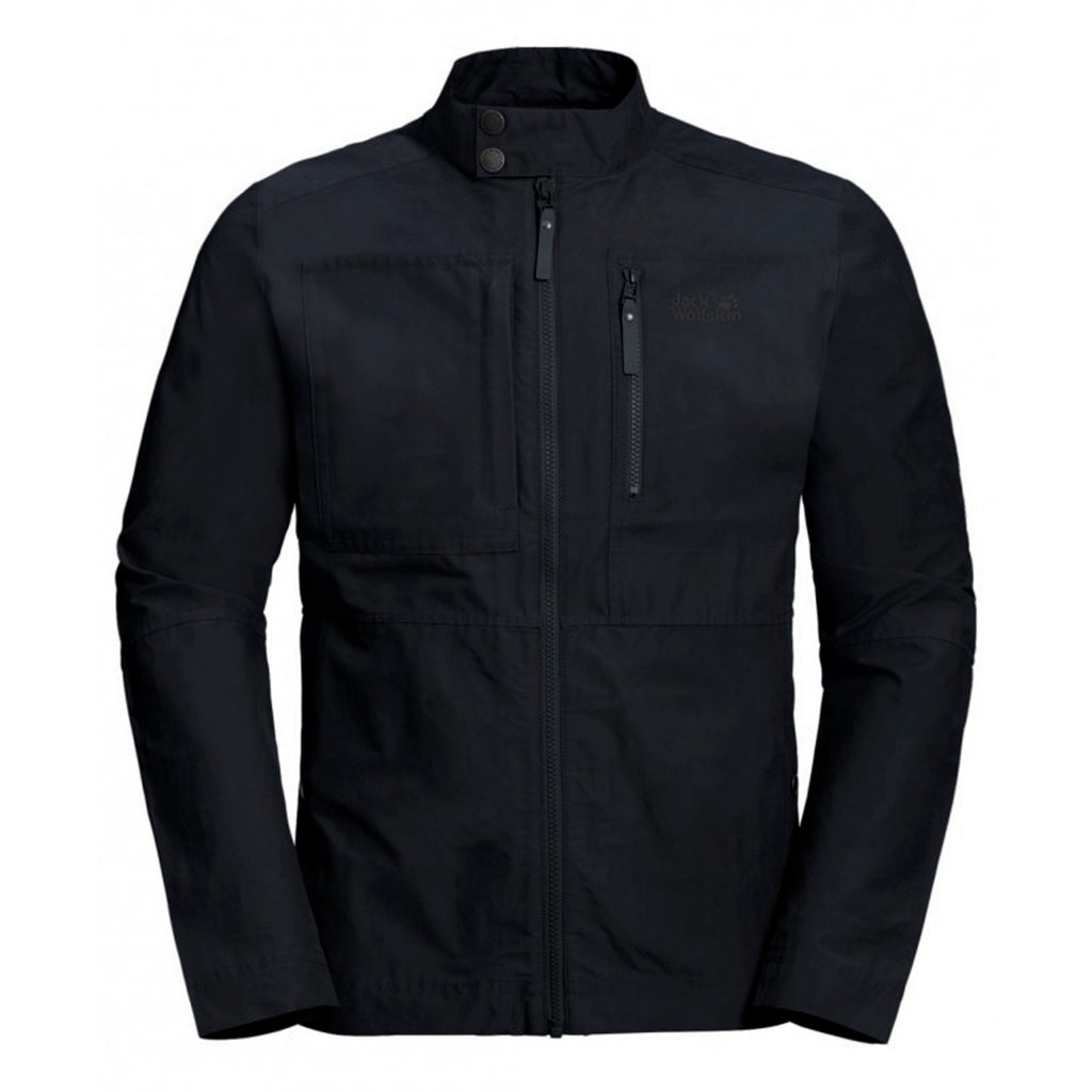 Jack Wolfskin Port Lincoln Mens Black Jacket