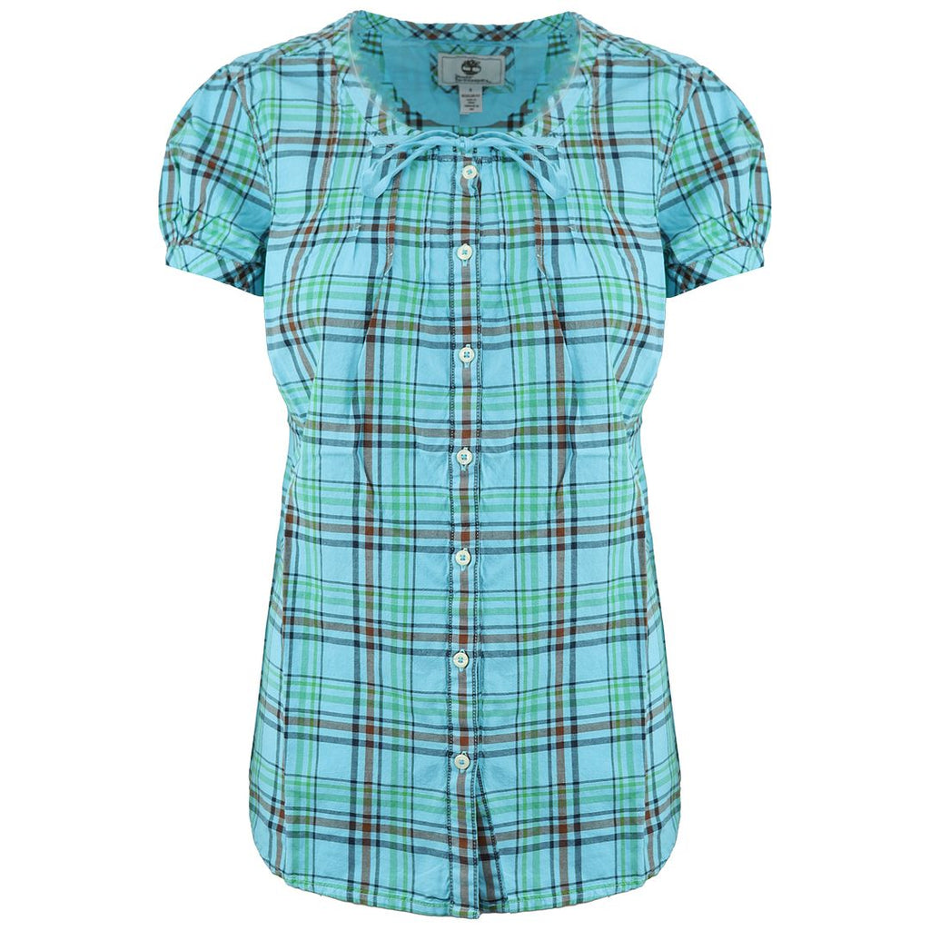 Timberland AF Cotton Womens Blue Top