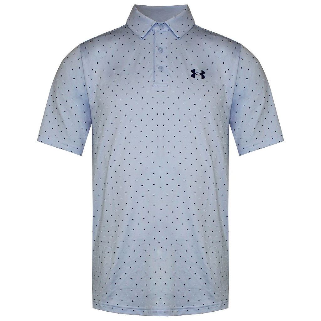 Under Armour Playoff 2.0 Mens Light Blue Polo Shirt