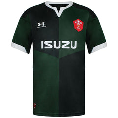 Under Armour Welsh Rugby Union Mens Green T-Shirt