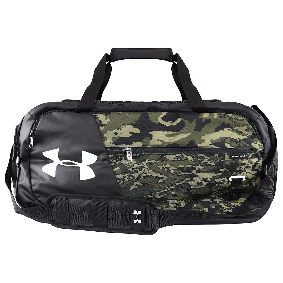 Under Armour Undeniable 4.0 Mens Black/Green Duffle Bag