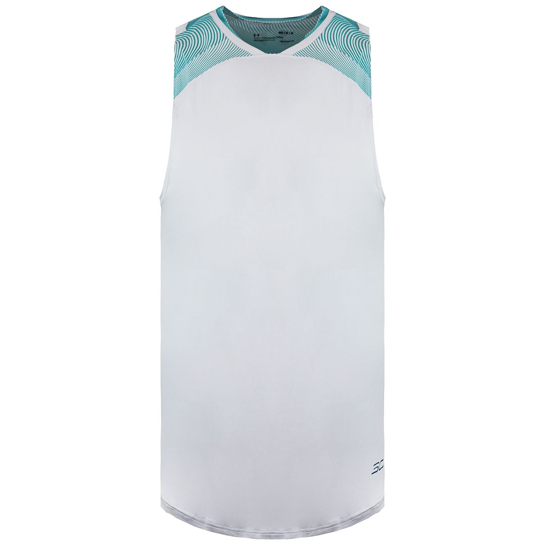 Under Armour Stephen Curry Mens Light Grey Vest