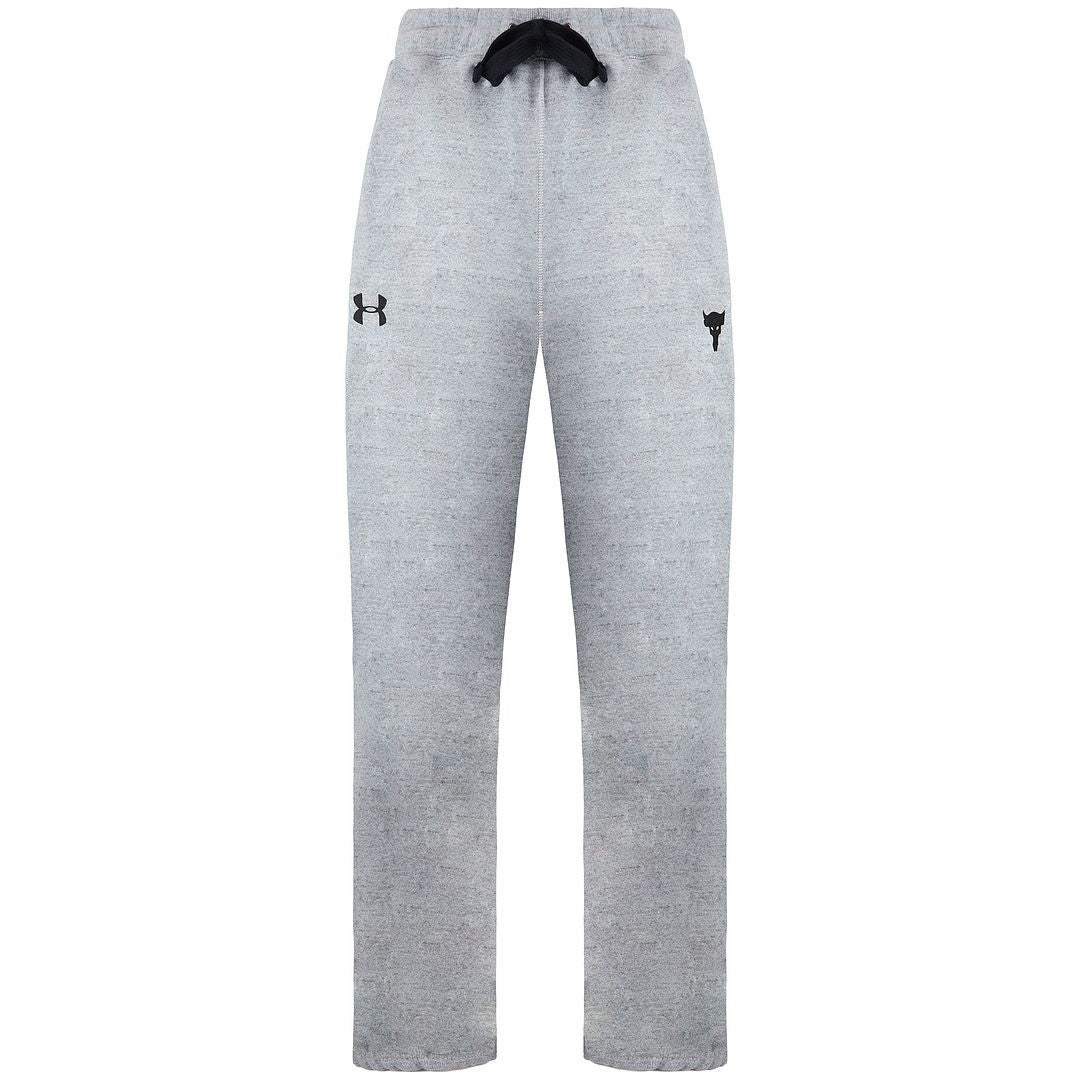 Under Armour Project Rock Mens Grey Warm Up Track Pants