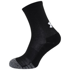 Under Armour 3-Pack Tech Crew Sport Kids Black Socks