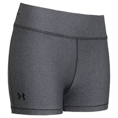 Under Armour HeatGear Mid-Rise Womens Grey Shorts