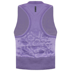 Under Armour Rush Womens Purple Seamless Crop Top