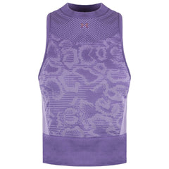 Under Armour Rush Womens Purple Seamless Crop Top